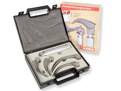 LARYNGOSCOPE SET 4 MC INT. BL. 1-2-3-4 - adult