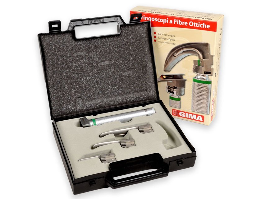 MAXLITE F.O. PEDIATRIC SET 3 BLADES MILLER 00-0-1 - 2.5 V - 8.000 lux