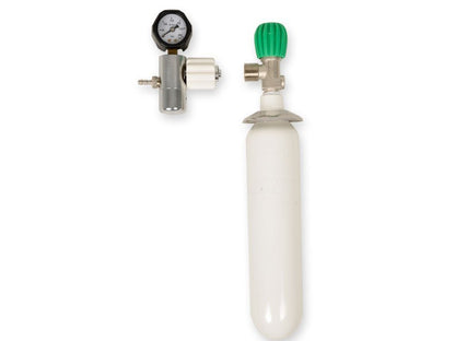 OXYGEN CYLINDER 0.5 l with reducer - UNI - empty