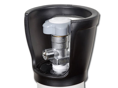 OXYGEN CYLINDER 10 l with valve - UNI - empty