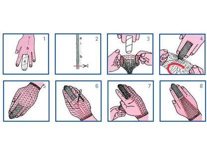 ELASTIC TUBULAR NETTING 1 for fingers