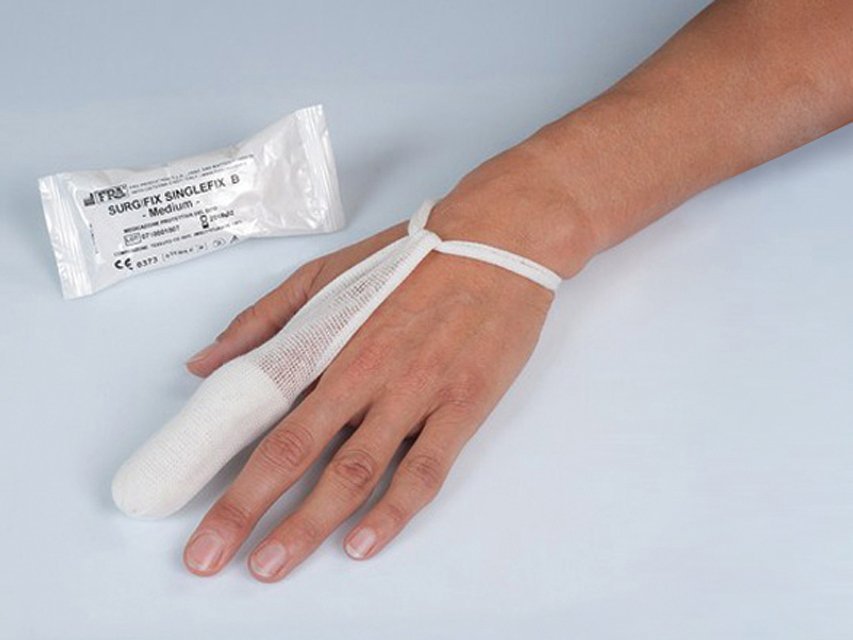 SINGLEFIX STERILE FINGER DRESSING - adult