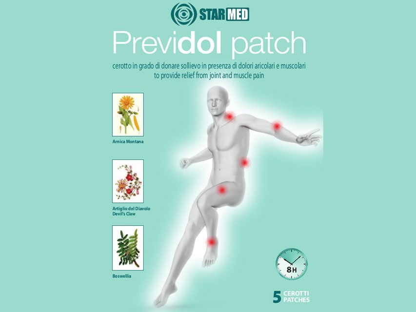 PREVIDOL SOOTHING PATCH 9x14 cm