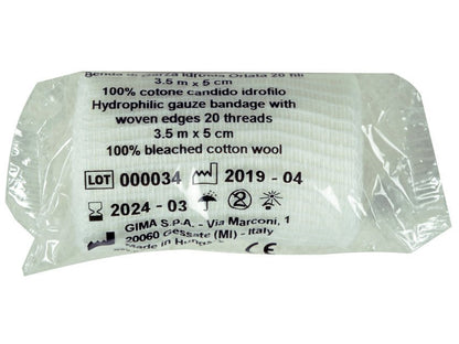 GAUZE BANDAGE 3.5 m x 5 cm
