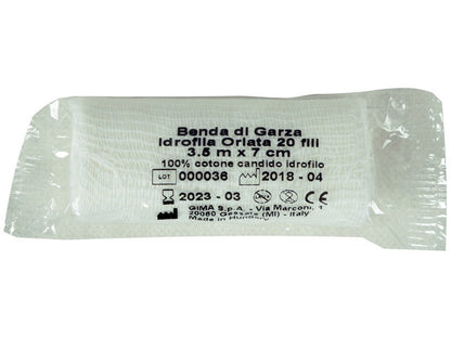 GAUZE BANDAGE 3.5 m x 7 cm