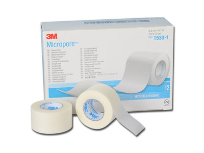 MICROPORE 3M - h 25 mm x 9.14 m
