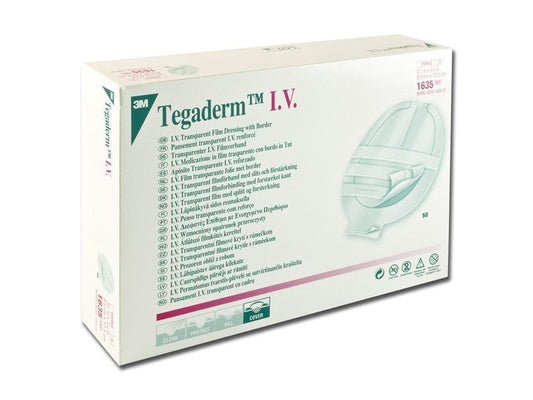 TEGADERM 3M I.V. FIXING STRIPS 8.5x10.5 cm