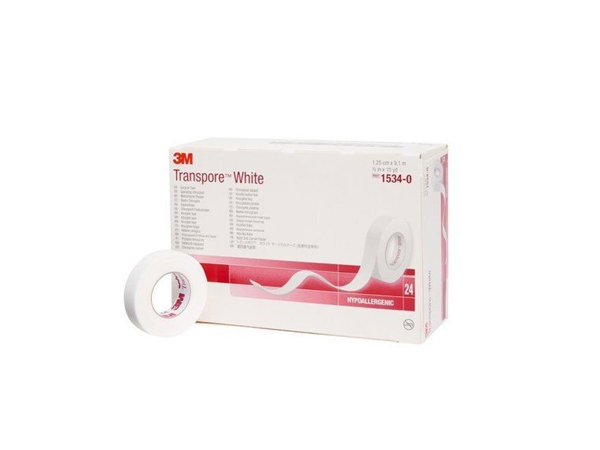TRANSPORE 3M WHITE TAPE 13 mm x 9.14 m