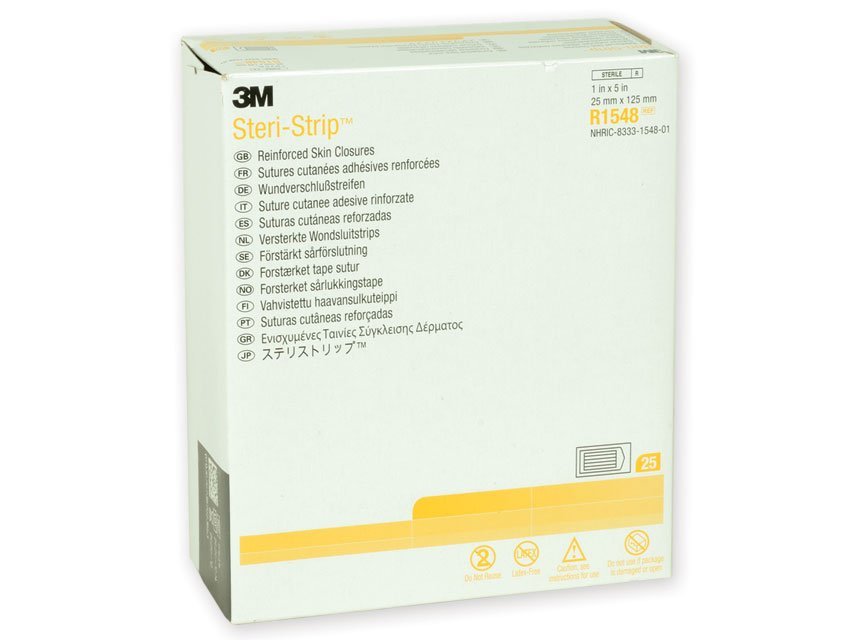 ELASTIC STERI-STRIP 3M - 25 x 125 mm