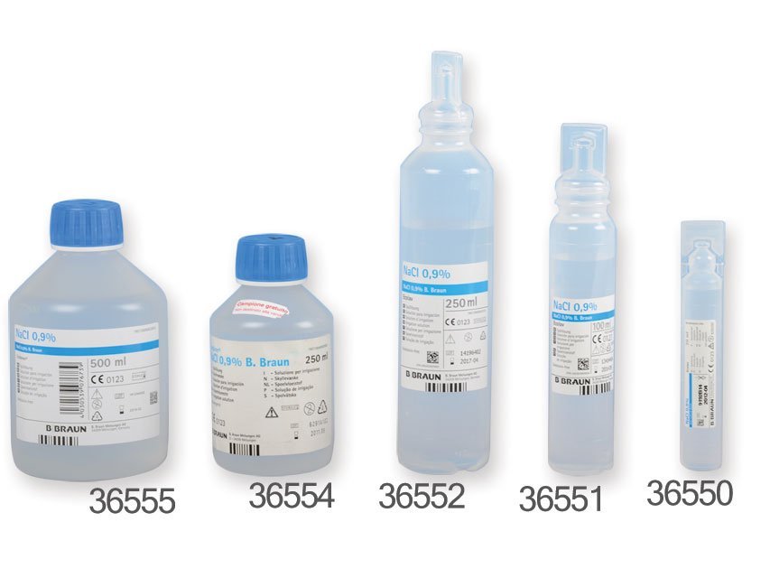 B-BRAUN ECOLAV STERILE IRRIGATION SOLUTION - 30 ml