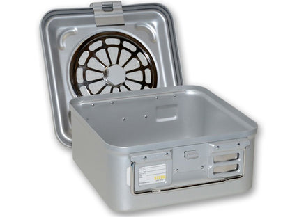 CONTAINER WITH FILTER small h 135 mm - grey
