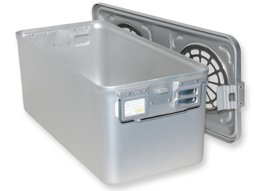 CONTAINER WITH FILTER large h 260 mm - grey