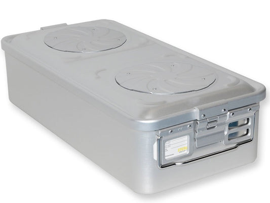 B.S. CONTAINER WITH VALVE large h 150 mm - grey