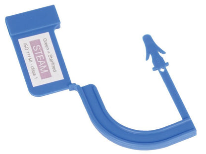 PLASTIC SECURITY SEAL WITH STEAM INDICATOR