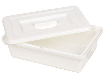INSTRUMENT TRAY WITH COVER 220x150x70 mm - plastic