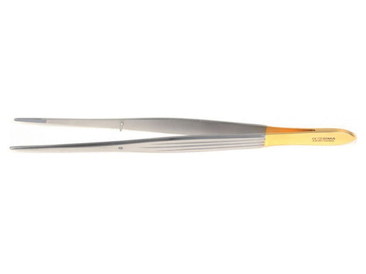 T.C. GOLD CUSHING FORCEPS - 18 cm
