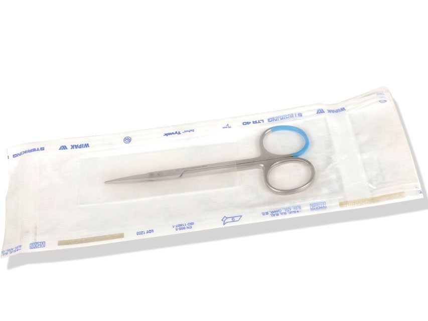 STERILE IRIS SCISSORS sharp/sharp - straight - 11.5 cm