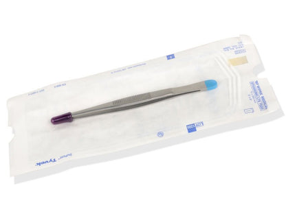 STERILE DRESSING TISSUE FORCEPS straight - 13 cm