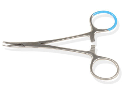 STERILE HAEMOSTATIC HALSTEAD-MOSQUITO FORCEPS - curved - 12.5 cm