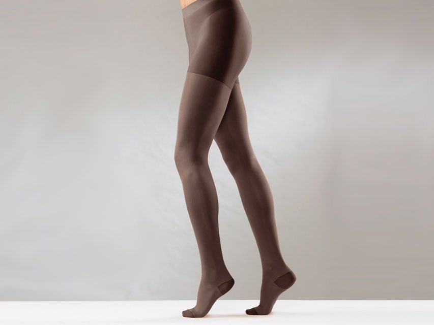 PANTYHOSES - L - strong compression - black