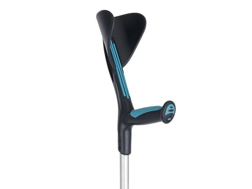 ADVANCE CRUTCHES - turquoise/black