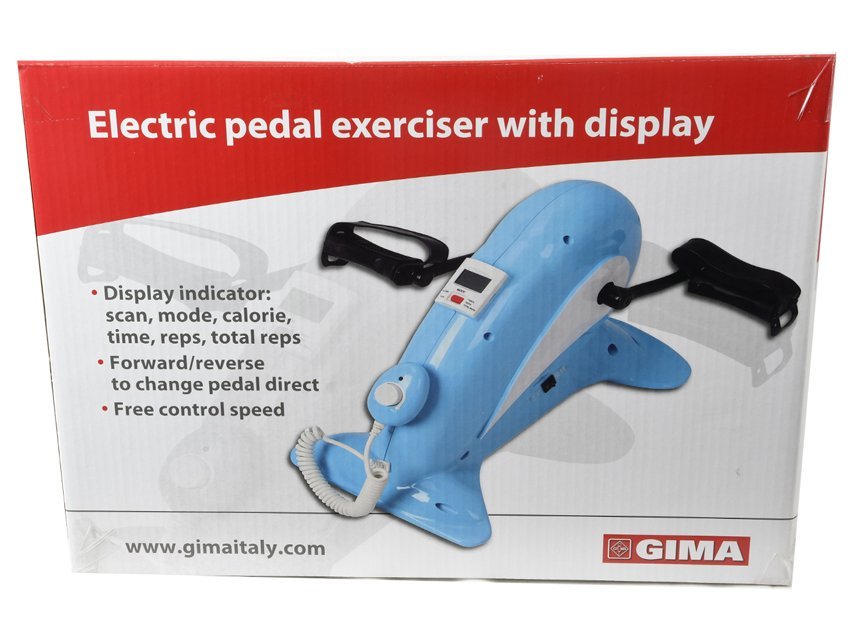 ELECTRIC PEDAL EXERCISER WITH DISPLAY