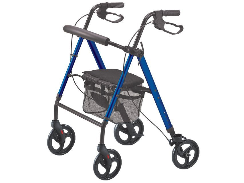 LIGHTWEIGHT ROLLATOR - foldable - blue