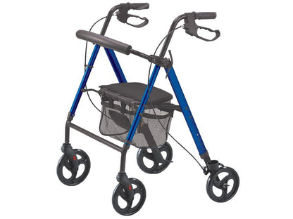 LIGHTWEIGHT ROLLATOR - foldable - blue