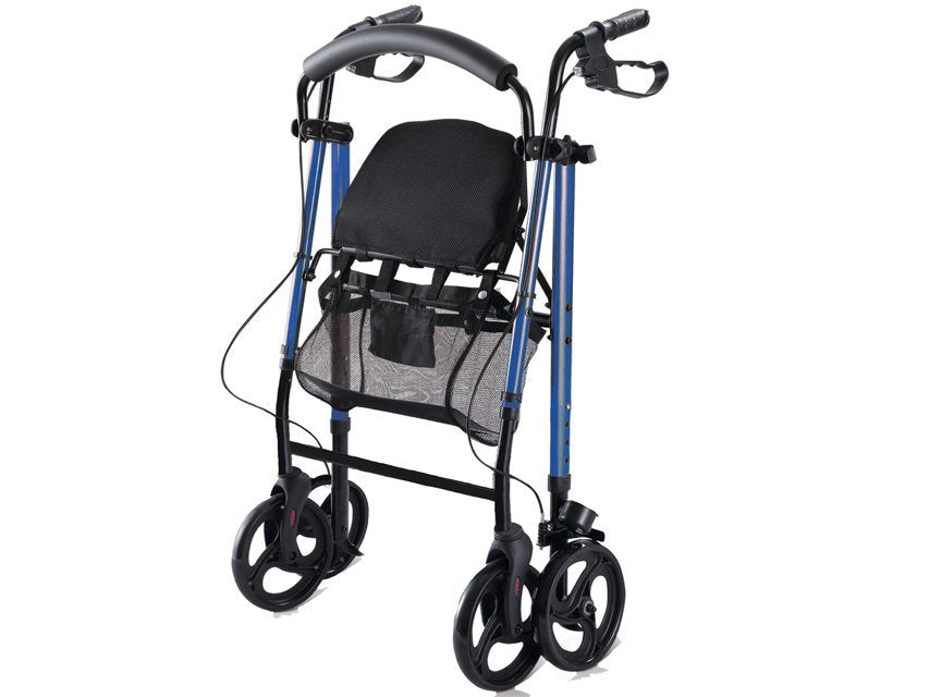 LIGHTWEIGHT ROLLATOR - foldable - blue