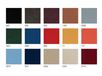 ELITE LOW-BACKED CHAIR - leatherette - any colour