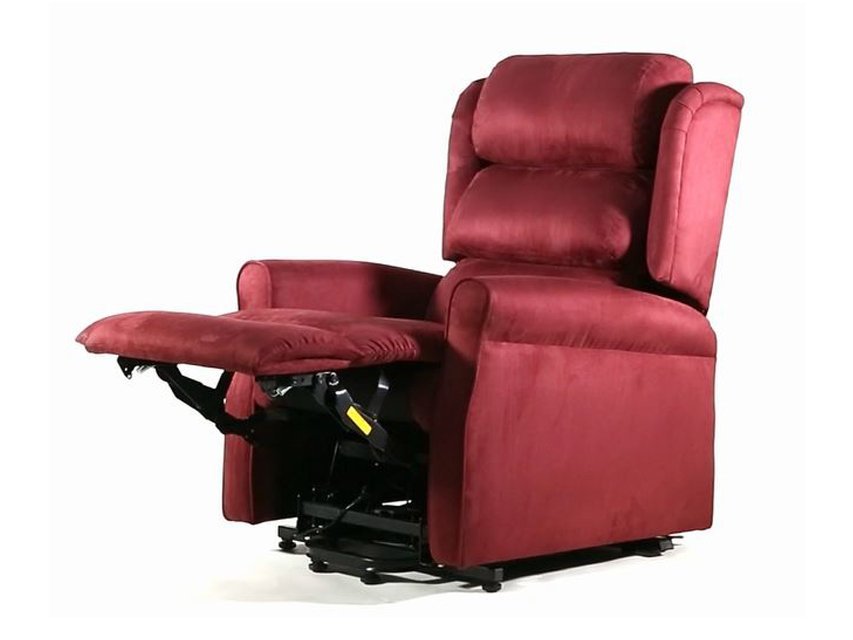 GINEVRA LIFT ARMCHAIR 2 motors - burgundy