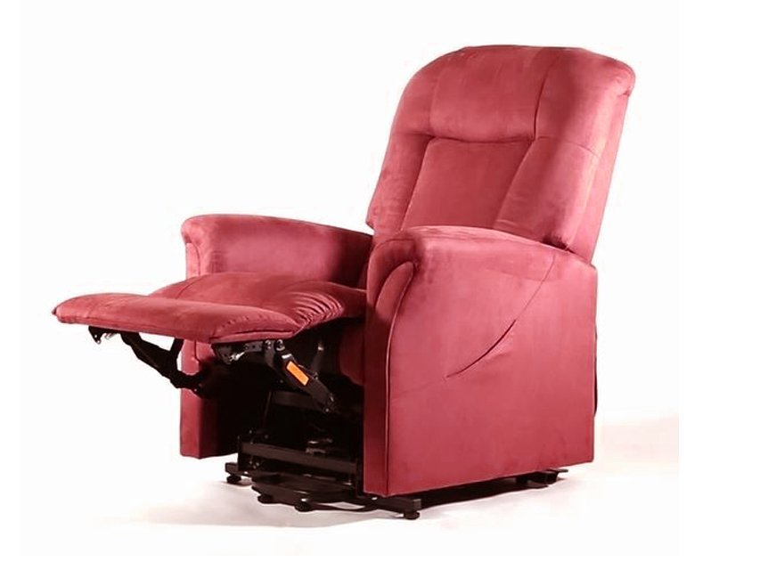 FLAVIA LIFT ARMCHAIR 2 motors - burgundy