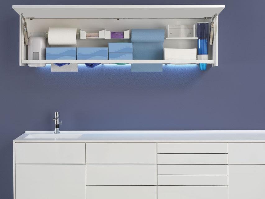 MULTI-PURPOSE WALL UNIT - large - white
