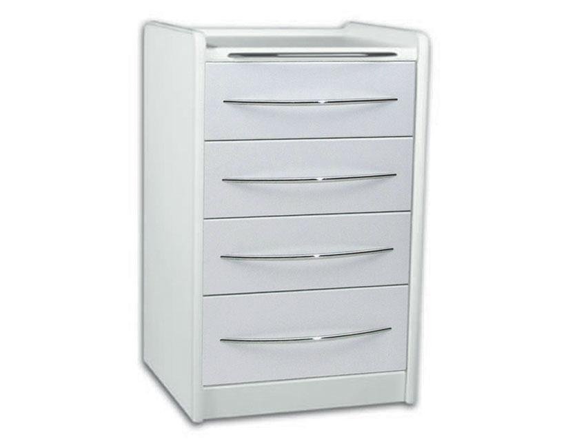 MOBILE UNIT GE416 4 drawers 49 cm - white