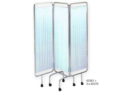 3 WING SCREEN with castors - without curtains