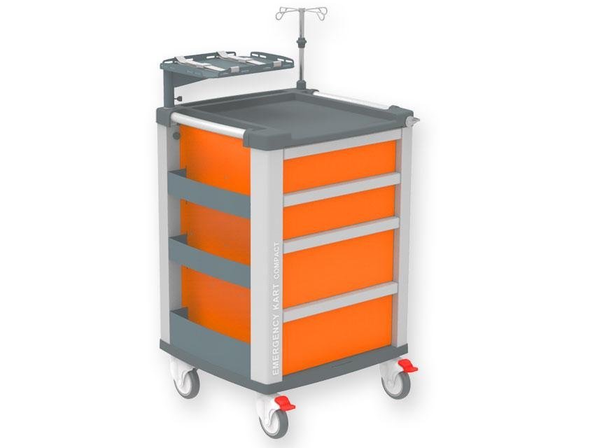 EMERGENCY COMPACT KART - orange