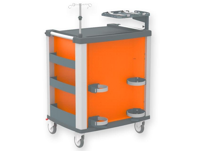 EMERGENCY MEDI KART - orange