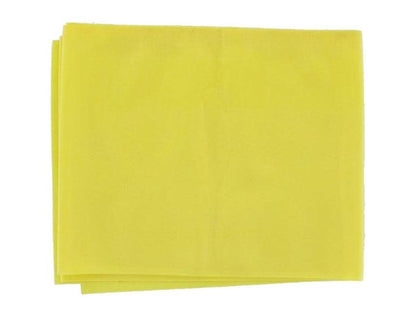 LATEX-FREE EXERCISE BAND 1.5 m x 14 cm x 0.20 mm - yellow