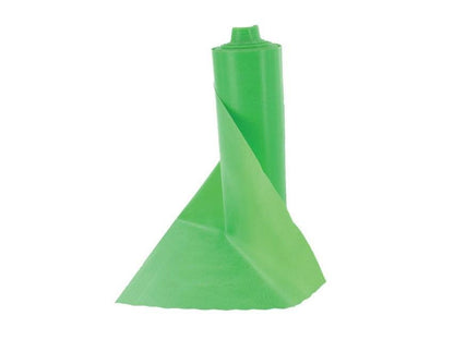 LATEX-FREE EXERCISE BAND 5.5 m x 14 cm x 0.25 mm - green