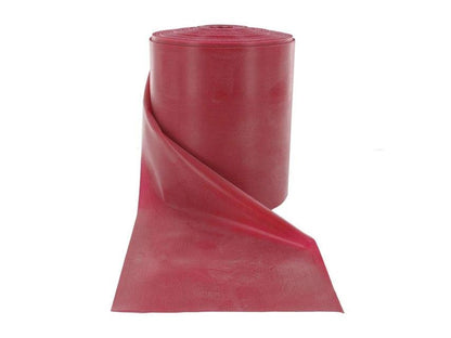 LATEX-FREE EXERCISE BAND 45 m x 14 cm x 0.30 mm - red