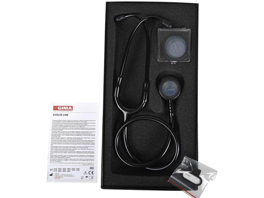 EVOLVE DUAL HEAD STETHO - all black head - Y black