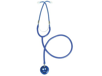 COLOURED TRAD DUAL HEAD STETHOSCOPE - blue