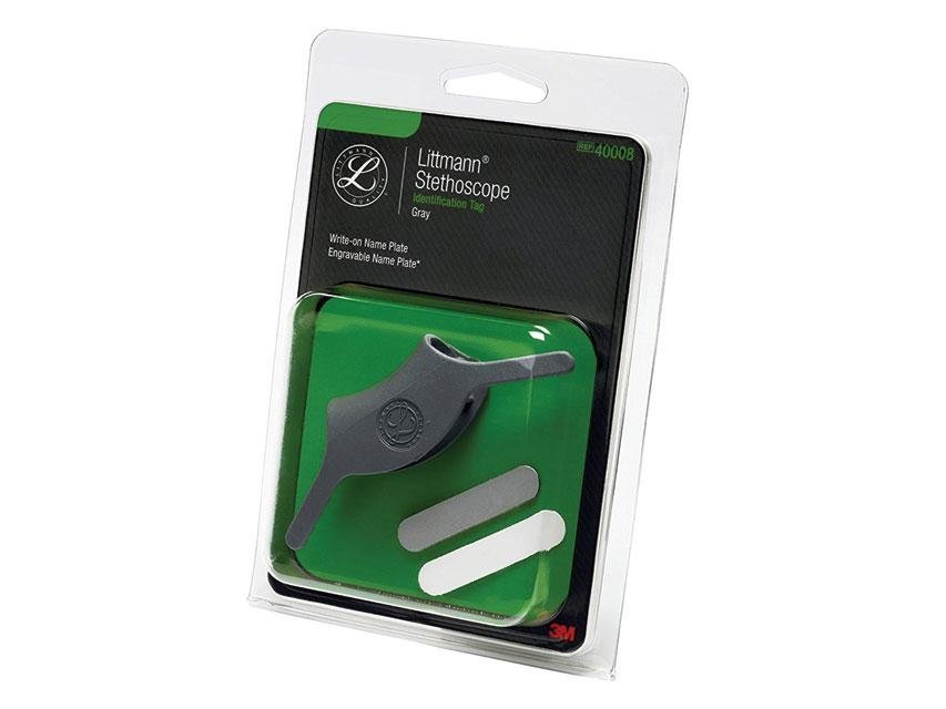 LITTMANN NAME TAG - grey - 40008