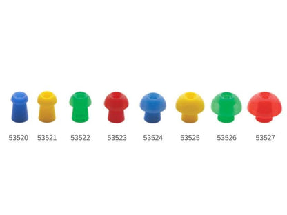 SANIBEL ADI MUSHROOM EAR TIP 12 mm - yellow