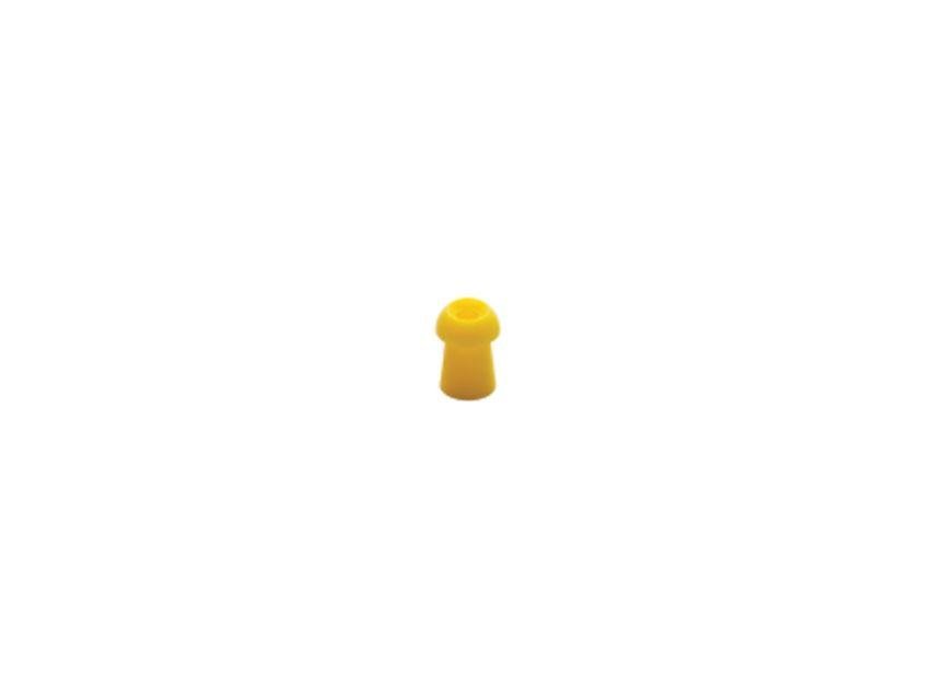 SANIBEL ADI MUSHROOM EAR TIP 8 mm - yellow