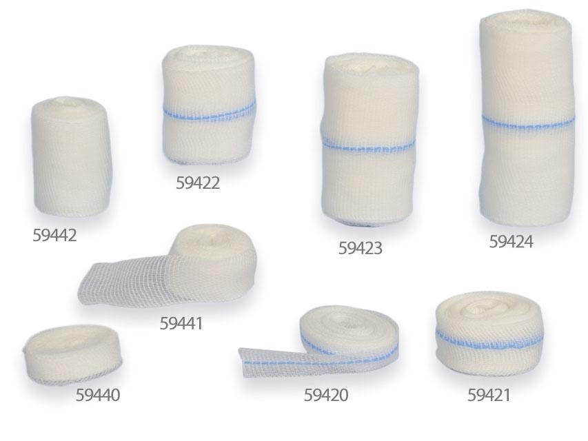 COTTON RIBBON GAUZE 5 m x 2.5 cm - sterile