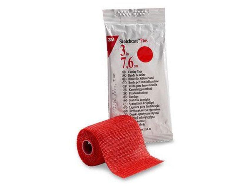 SCOTCHCAST 3M 7.5 cm x 3.65 m - red