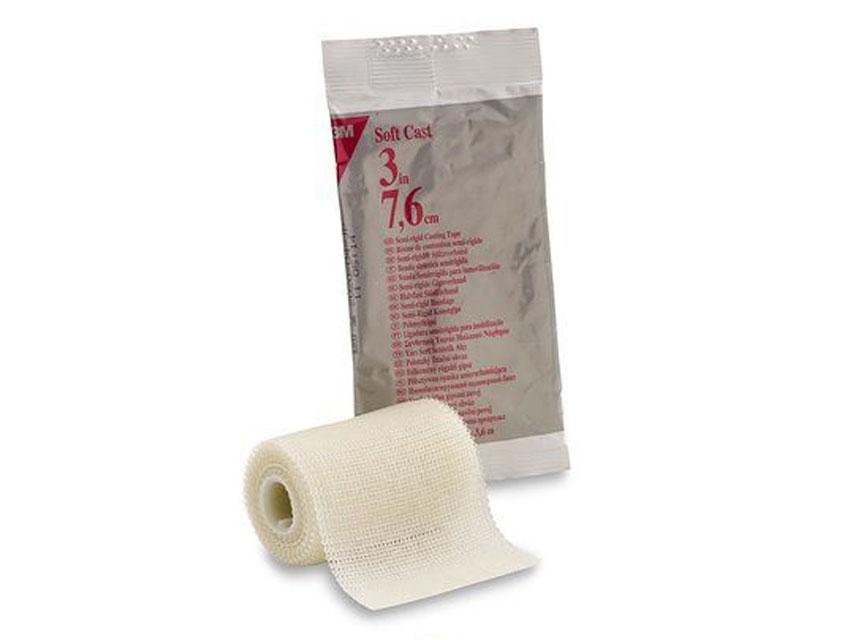 SOFTCAST 3M 7.5 cm x 3.65 m - white