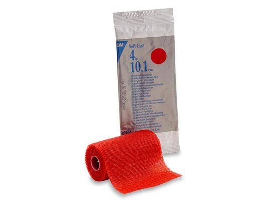 SOFTCAST 3M 10 cm x 3.65 m - red